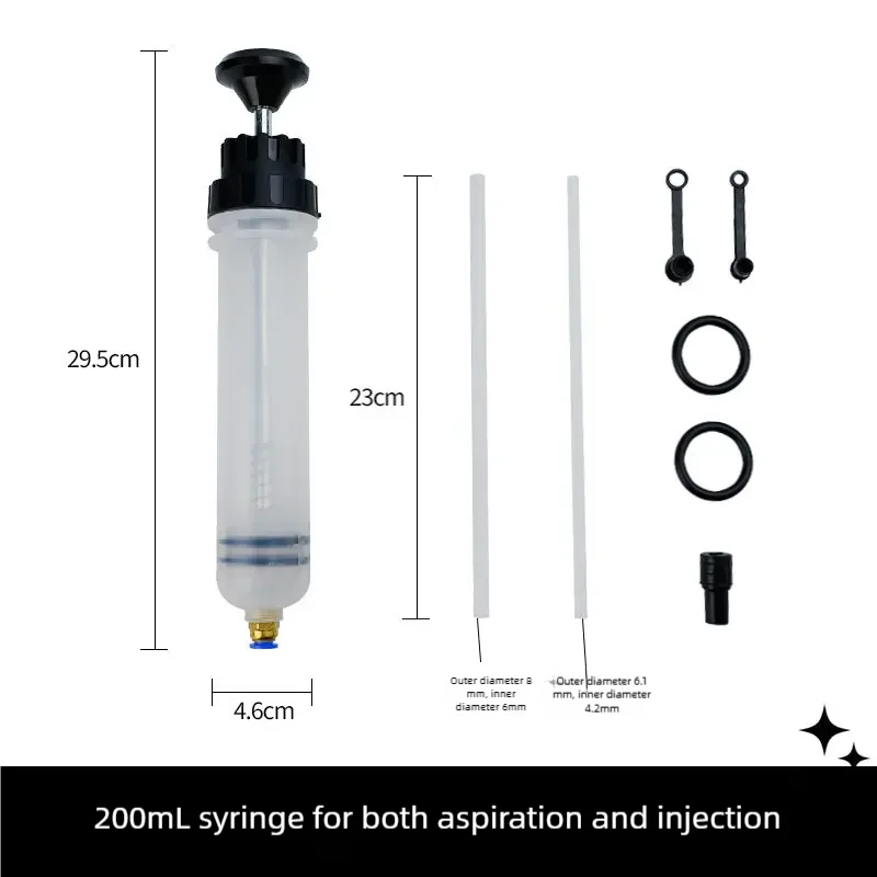 Manual Vacuum Oil Extractor Syringe with