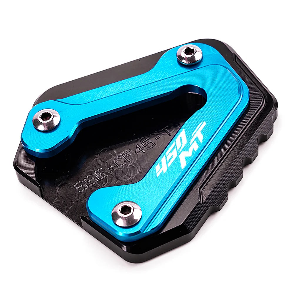 For CFMOTO 450MT 800MT 800MT-X MT450 MT800 MT 450 800 MTX 800MTX Motorcycle Accessories Kickstand Pad Side Stand Foot Extension – MOWOK CNC Aluminum Anodized Gold Blue Grey Red Sky Blue Black