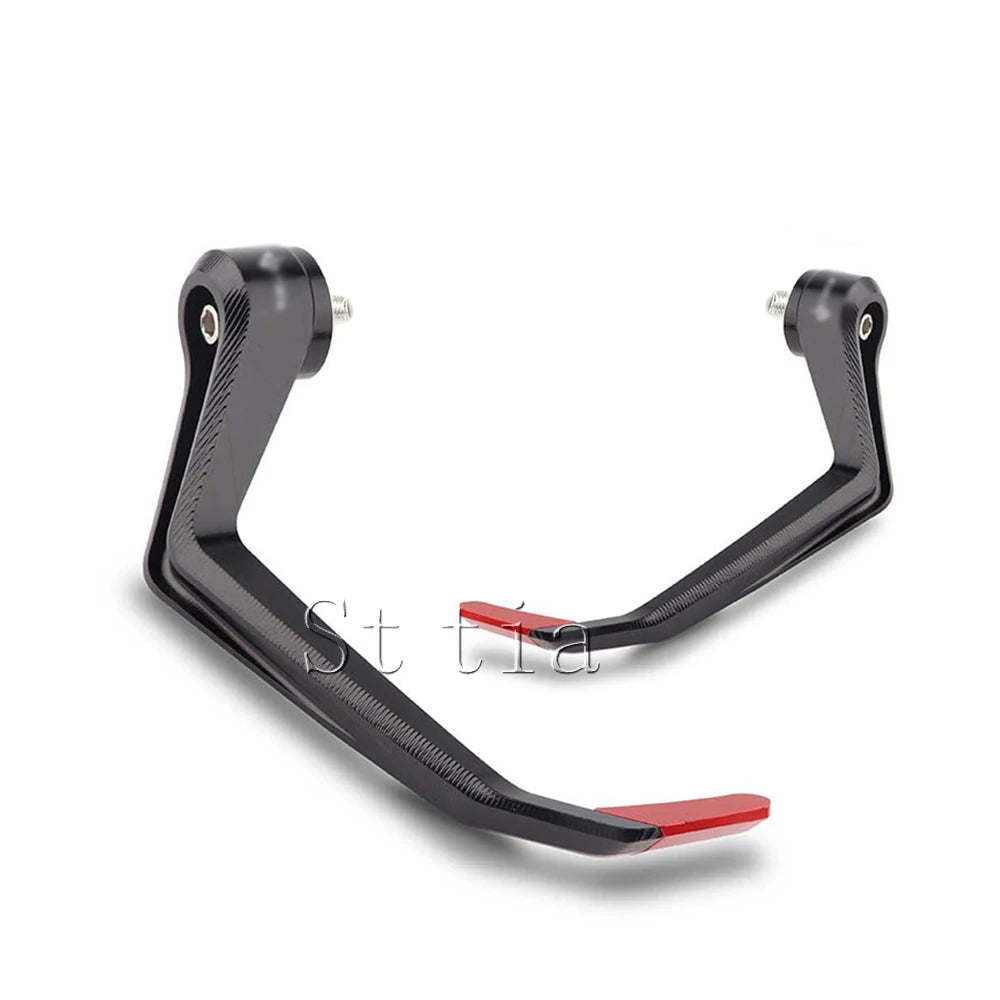 Aprilia RS125 / RS457 / RS660 / GPR150 / GPR250 / Tuono125 CNC Brake & Clutch Lever Guard – Aluminum – Black / Gray / Red – $60–$61