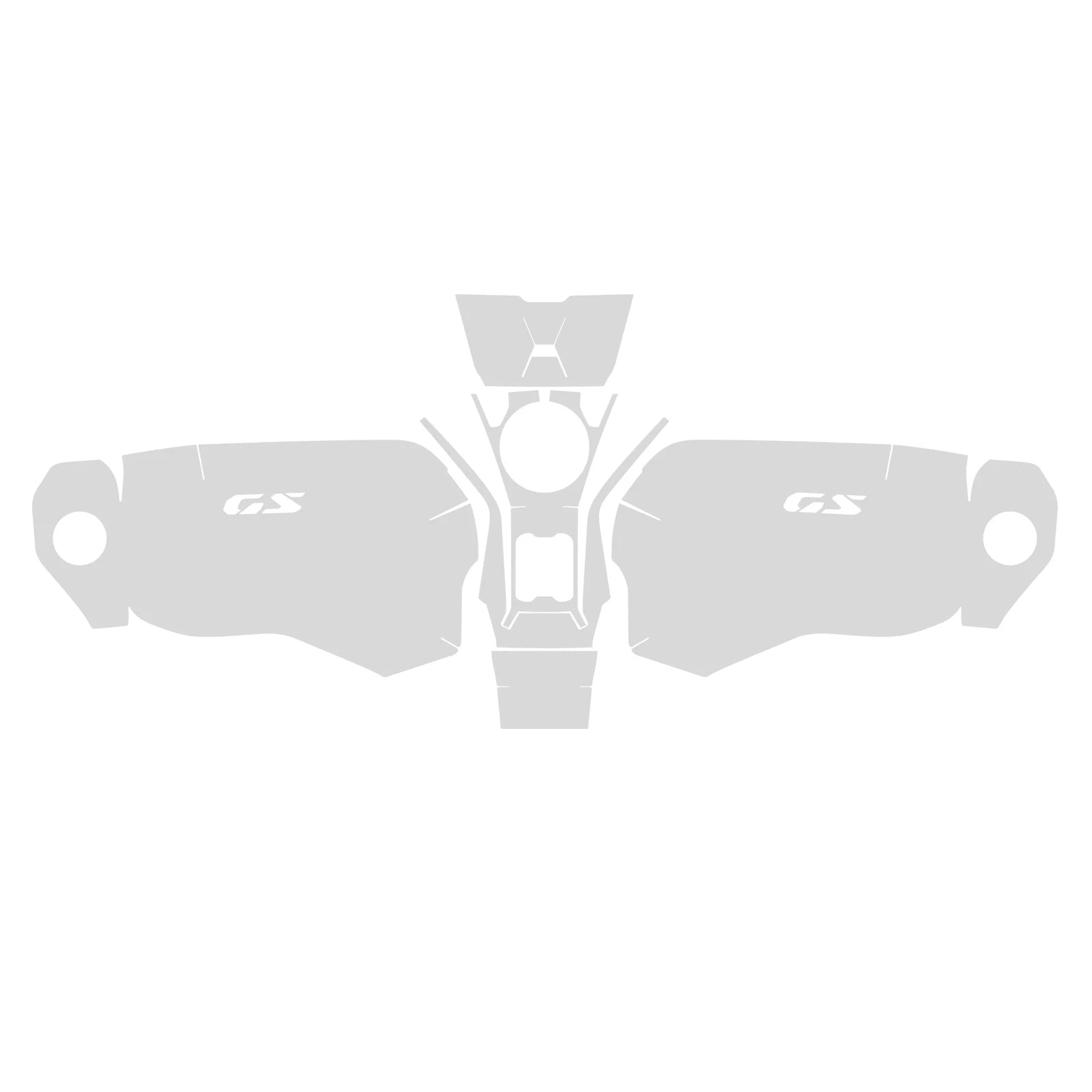 BMW R1300GS Adventure 2024–2025 TPU Paint Protection Film (PPF) – Self-Healing Anti-Scratch Fairing Protection – Panel Kits A–L or Full Set – $17–236