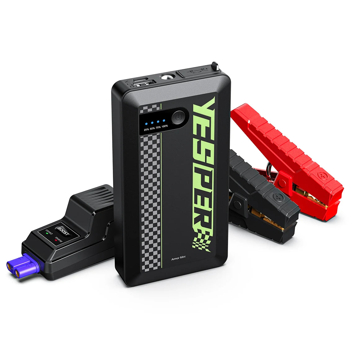 YESPER A-Armor-MINI 1500A Jump Starter – Ultra-Compact 12V Battery Booster & USB Power Bank