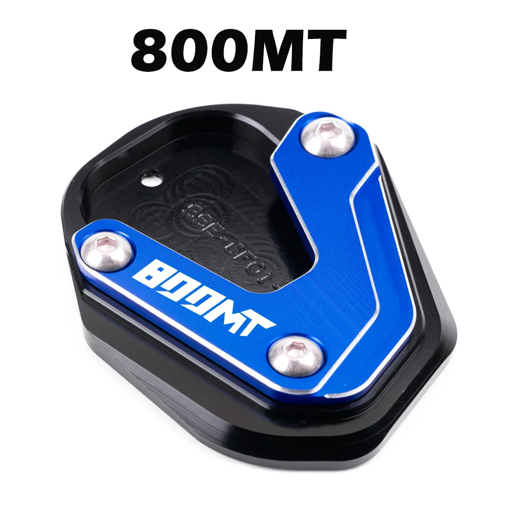 For CFMOTO 450MT 800MT 800MT-X MT450 MT800 MT 450 800 MTX 800MTX Motorcycle Accessories Kickstand Pad Side Stand Foot Extension – MOWOK CNC Aluminum Anodized Gold Blue Grey Red Sky Blue Black