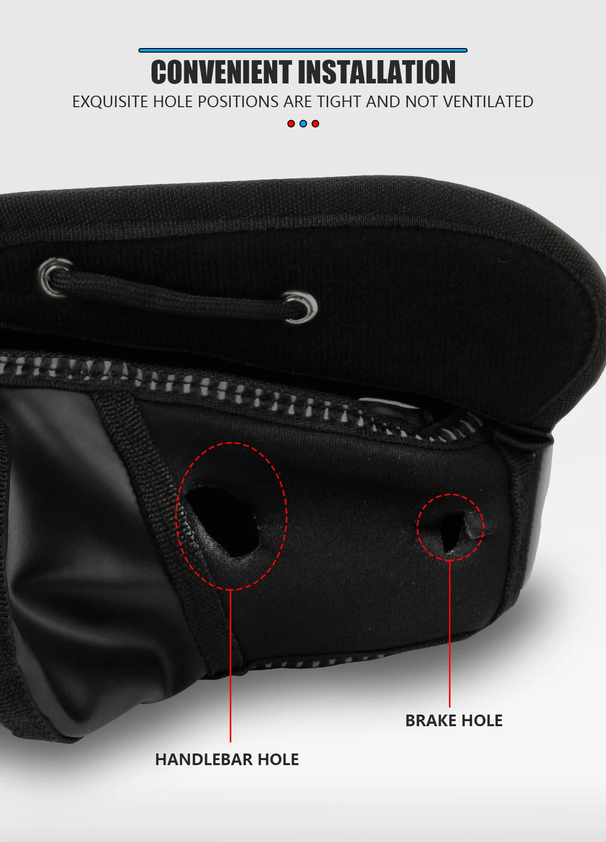 Maroen Handlebar Muffs Winter Waterproof