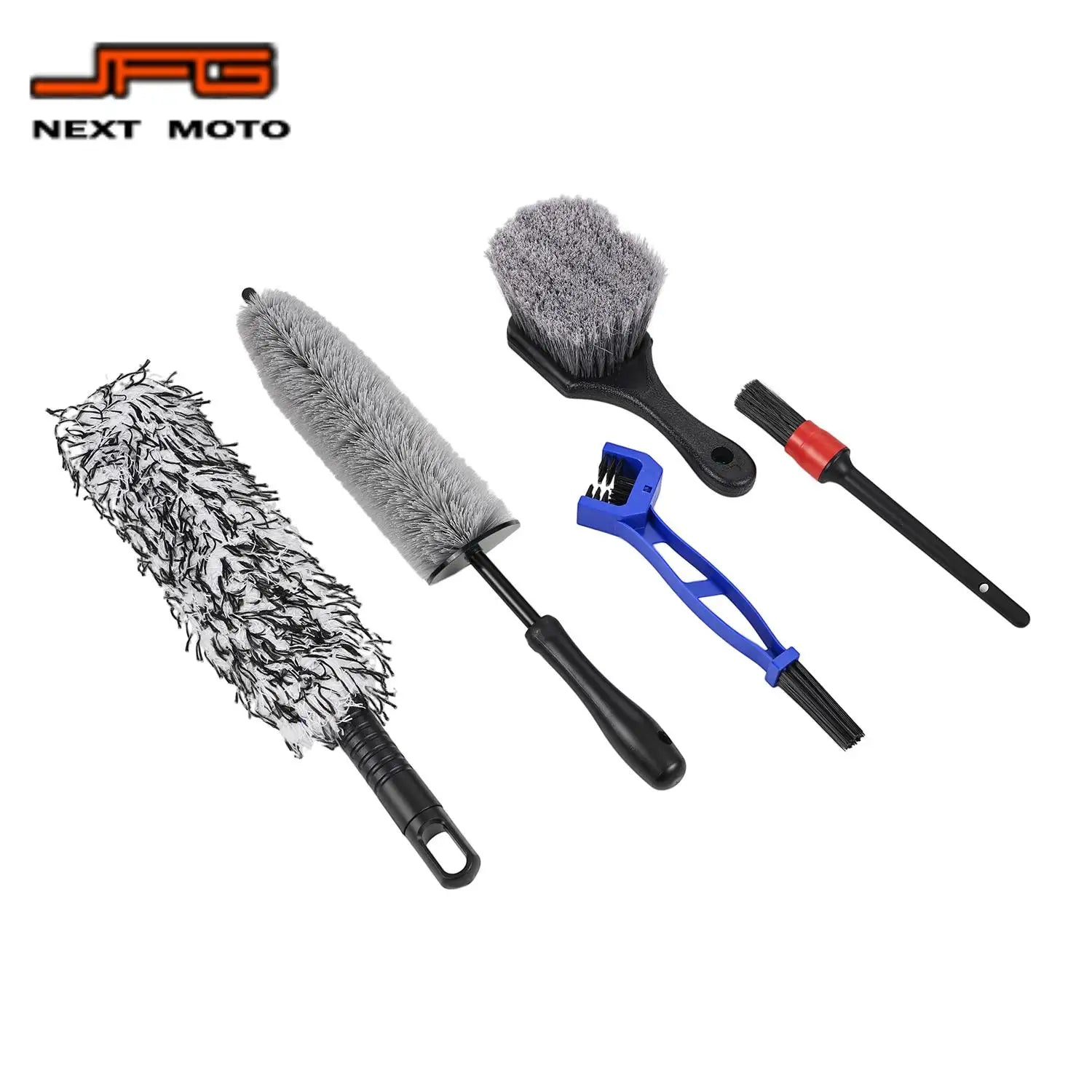 JFGRACING 10-Piece Motorcycle Detailing