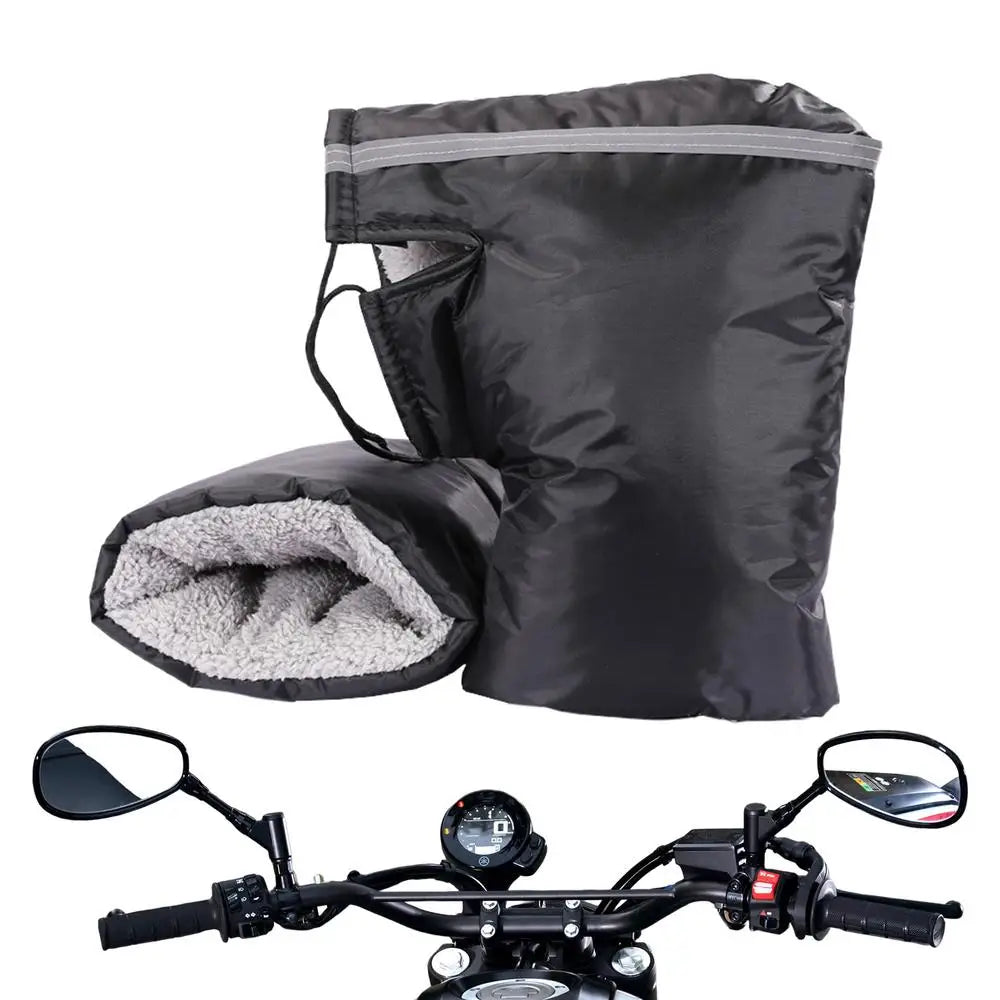 Handlebar Muffs – Windproof Winter Black