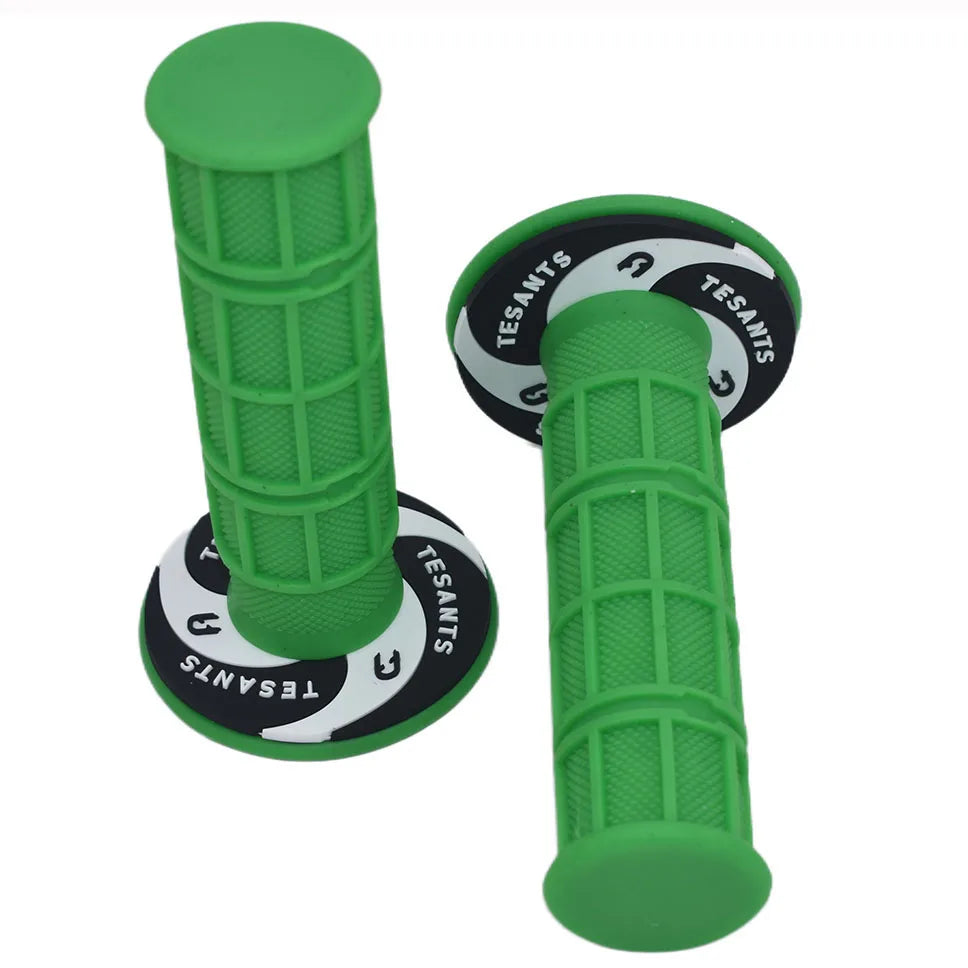 Pit Pro Racing Dirt Bike Handlebar Grips Colourful Soft Rubber Left 22mm Right 24mm Universal Anti-Slip Racing Grips for Pit Bike Motocross ATV Motorcycle – 21 Colors Ships from US/AU/DE (1 Pair)