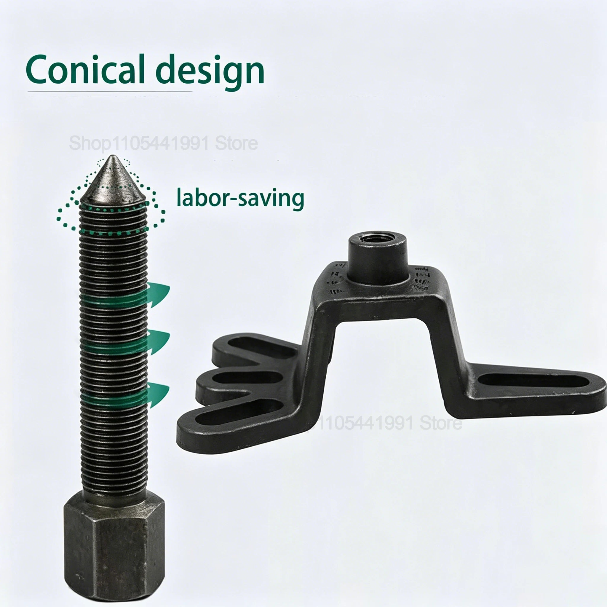 Brake Drum Removal Tool – Brake Pad Tools – Universal 4 / 5 / 6 Holes for Motorcycle Tricycle Special Vehicle – High Quality Steel – Black – $25