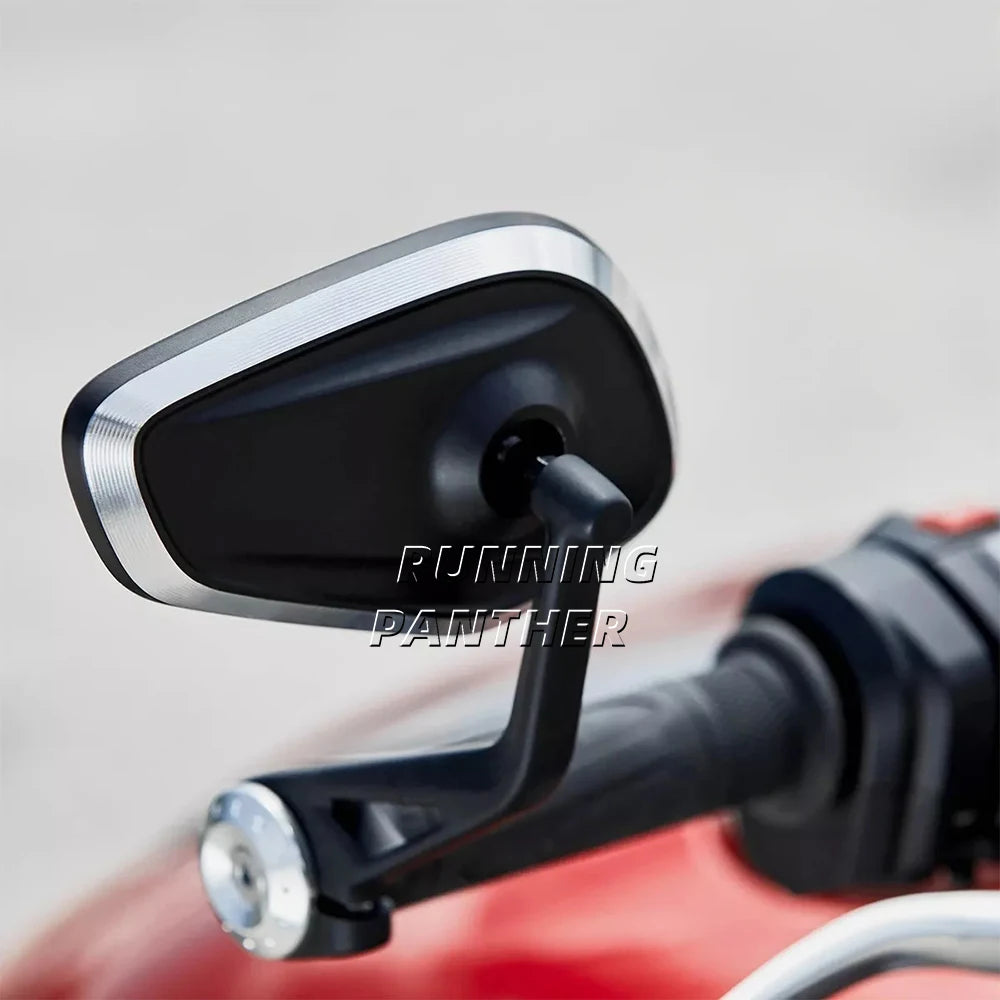 RUNNING PANTHER Triumph Motorcycle Mirror Handlebar Bar-End Rearview Mirror Pair for Street Triple 765 765RS 765R S Speed Triple Rocket 3 Bobber T120 Daytona 660 675