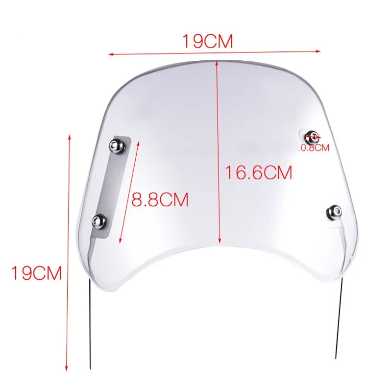 Bike Front Windshield