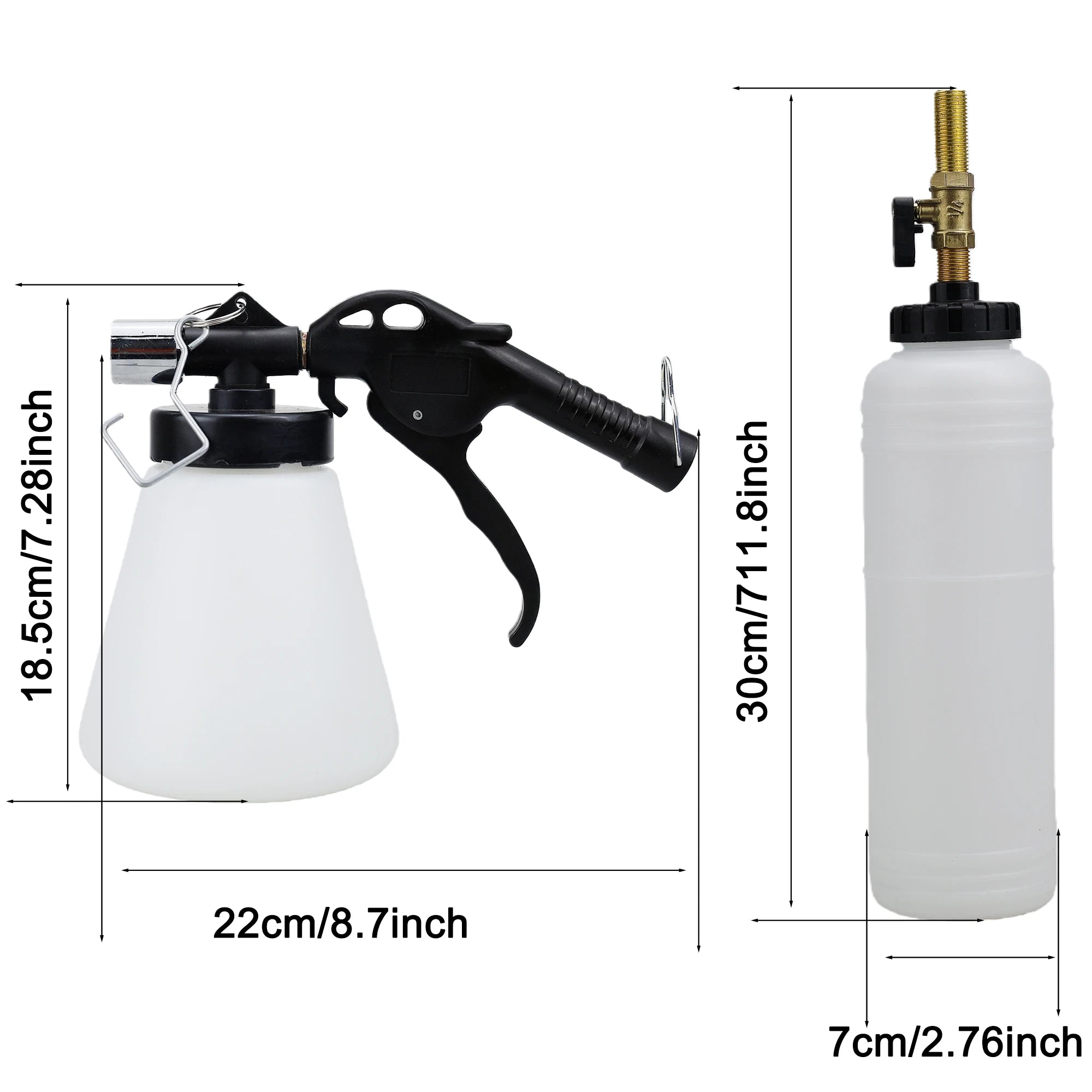 3L Manual Brake Oil Bleeder with Voltage Display – Brake Bleeding Tools – Car Motorcycle Brake Fluid Oil Changer Clutch Bleeding System – Set 1 / Set 2 / Set 3 – from $24