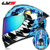 Winter Warm Full Face Helmet with Double Visor