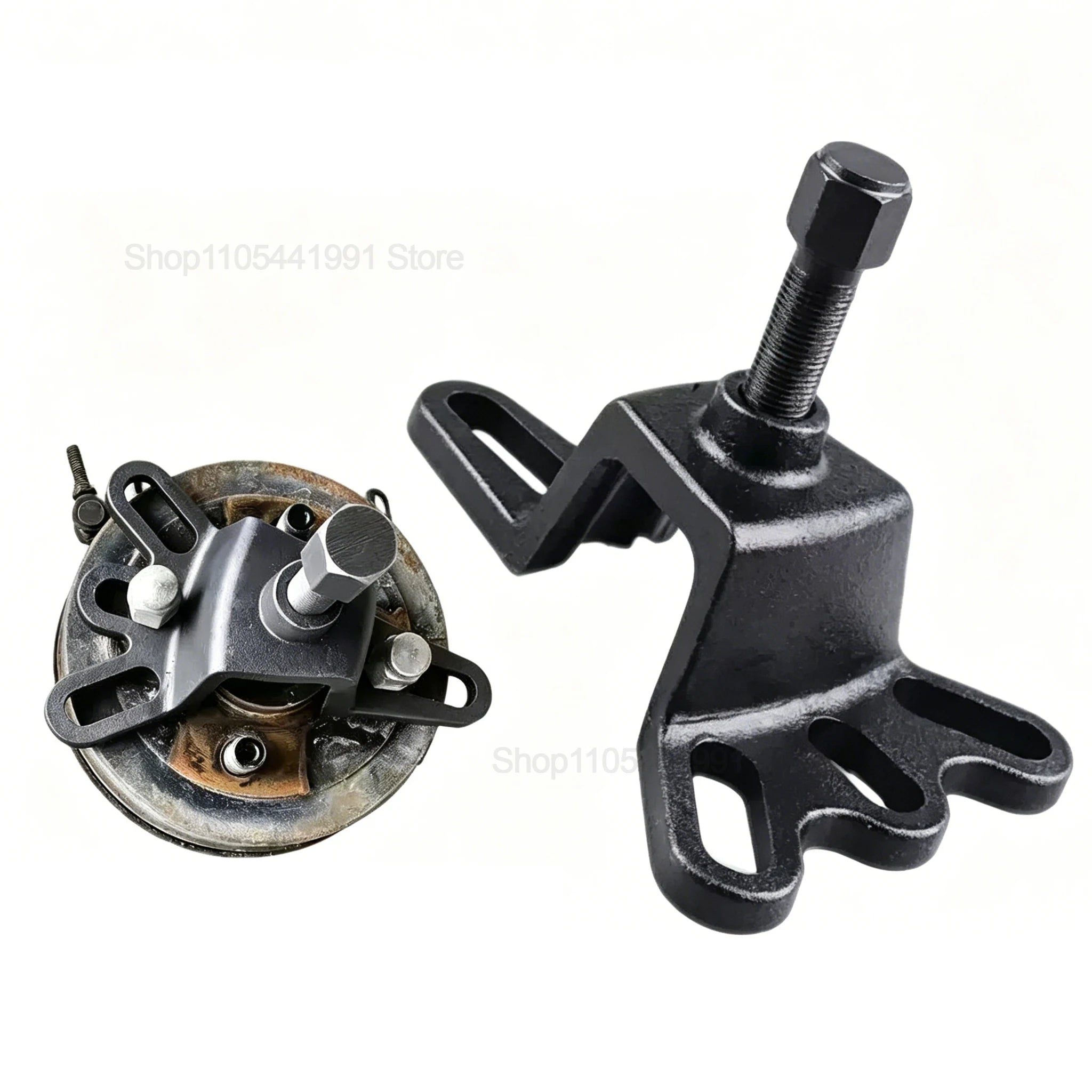 Brake Drum Removal Tool – Brake Pad Tools – Universal 4 / 5 / 6 Holes for Motorcycle Tricycle Special Vehicle – High Quality Steel – Black – $25
