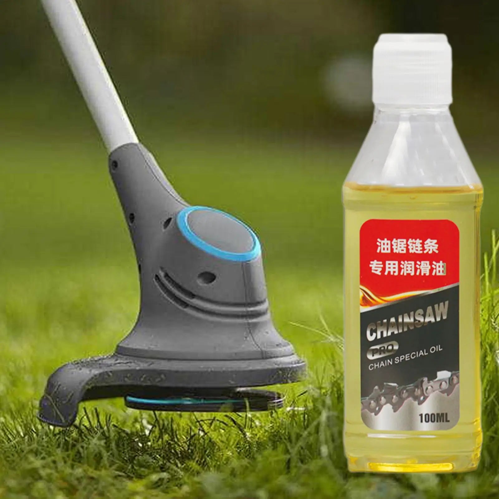 Chainsaw & Garden Tool Chain Oil 100ml – Motorcycle Chain Lube – Anti-Rust Anti-Wear Noise-Reducing Consistent Viscosity – Hedge Trimmer Lawnmower – $14