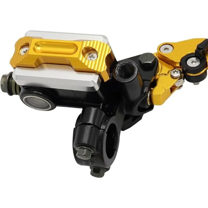 Universal 22mm Hydraulic Brake Master Cylinder & Clutch Lever Full Kit – CNC Aluminum – Honda / Yamaha – 6 Colors – $37–$42