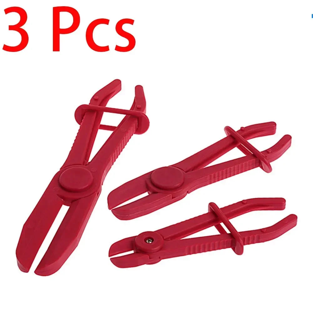 3-Piece Nylon Car Hose Clamp Pliers Set – Brake Line Tools – Brake Pipe Fuel Water Line Heater and Radiator Hose Clamp Pliers for Car – 3 Sizes – $18