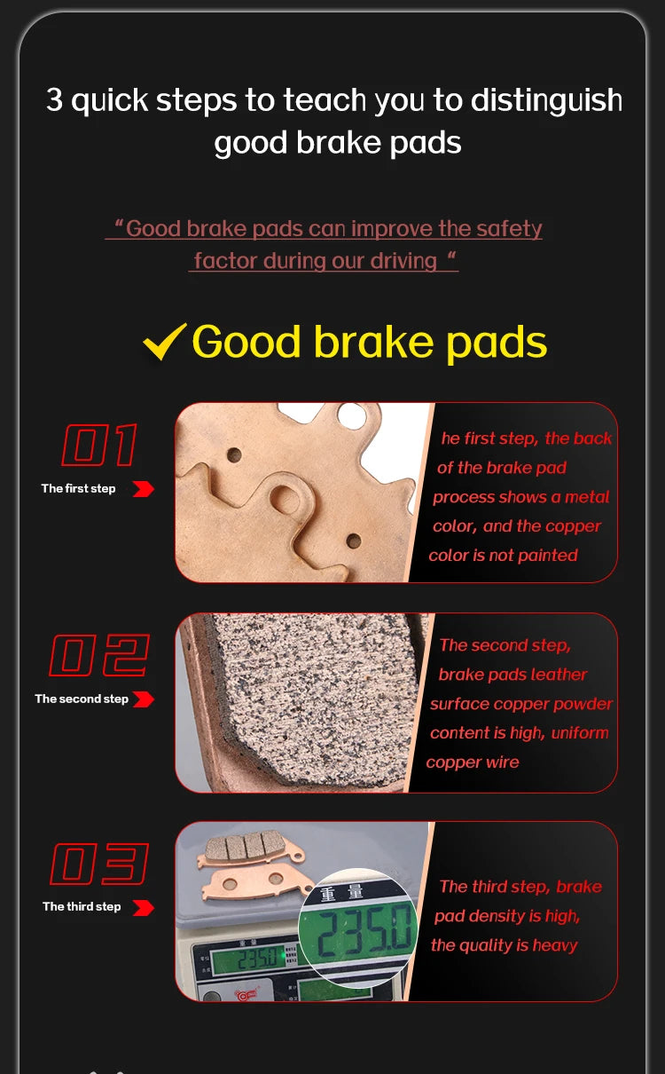 Sintered Metal Brake Pads for BMW R1200GS R1200RT R1250R R1250RT R1250SE R1250LE R1250GS ADV – Brake Pad Tools – Front / Rear – from $18
