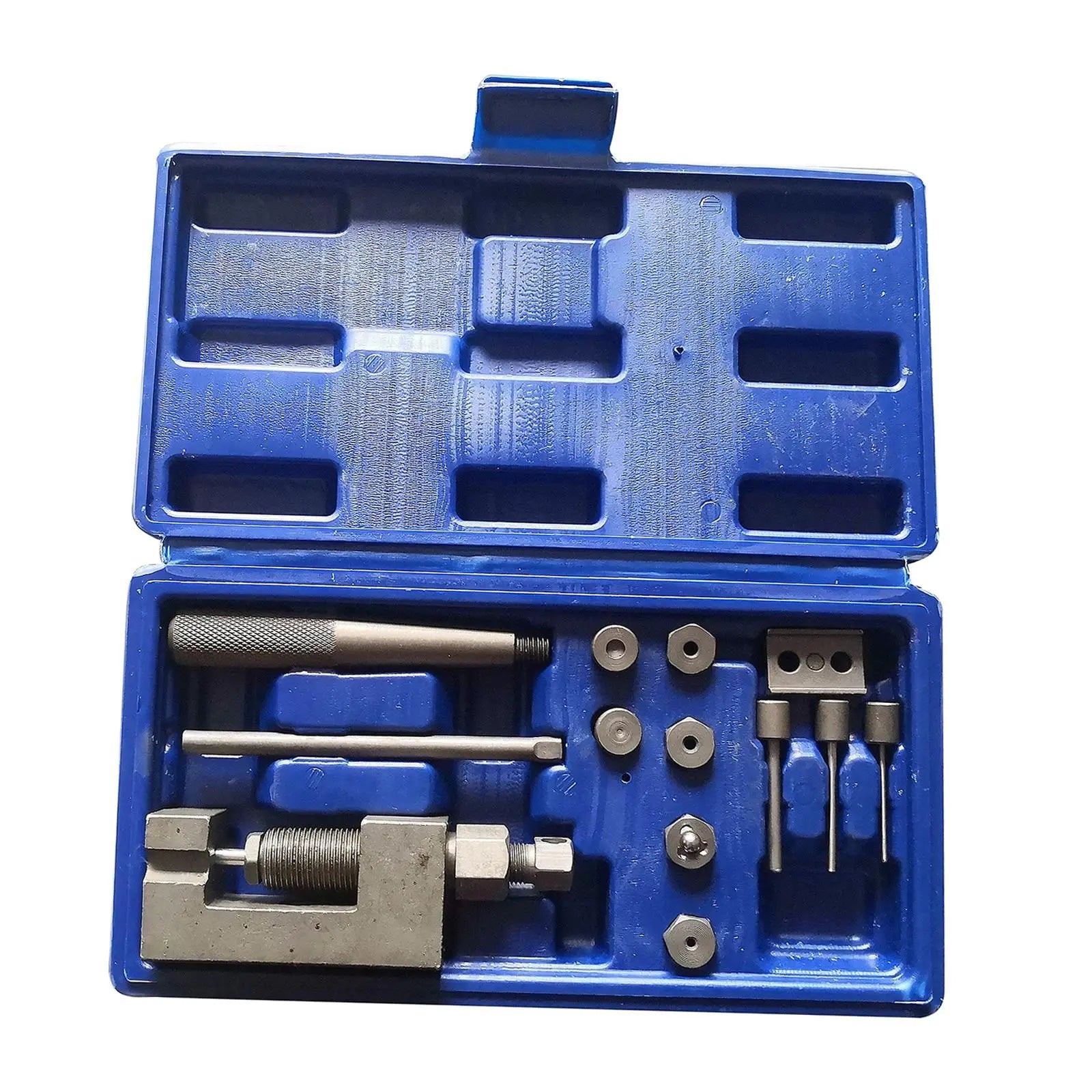 Motorcycle Chain Breaker Riveting Tool Set – for 520 525 530 630 Chain – Heavy Duty Investment-Cast Mechanical Repair – $84