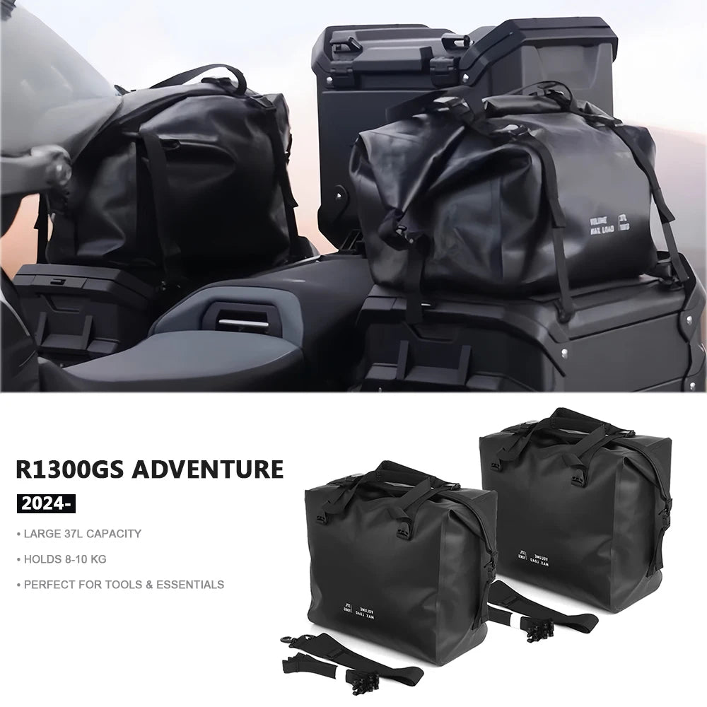 Otilli BMW R1300GS Adventure R1300 GSA R1300GS ADV Motorcycle Case Inner Bag Liner Luggage Box Waterproof Storage Organizer Bags PVC 37L Foldable – Side Bag X1 / X2 / Top Bag
