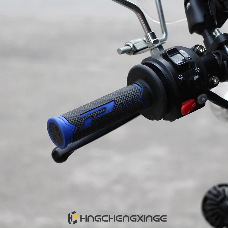 Motorcycle Handlebar Grips 7/8" 22mm 24mm Gel Rubber Universal Anti-Slip Racing Grips for ATV Dirt Pit Bike Motocross Scooter MTB Bicycle – 6 Colors