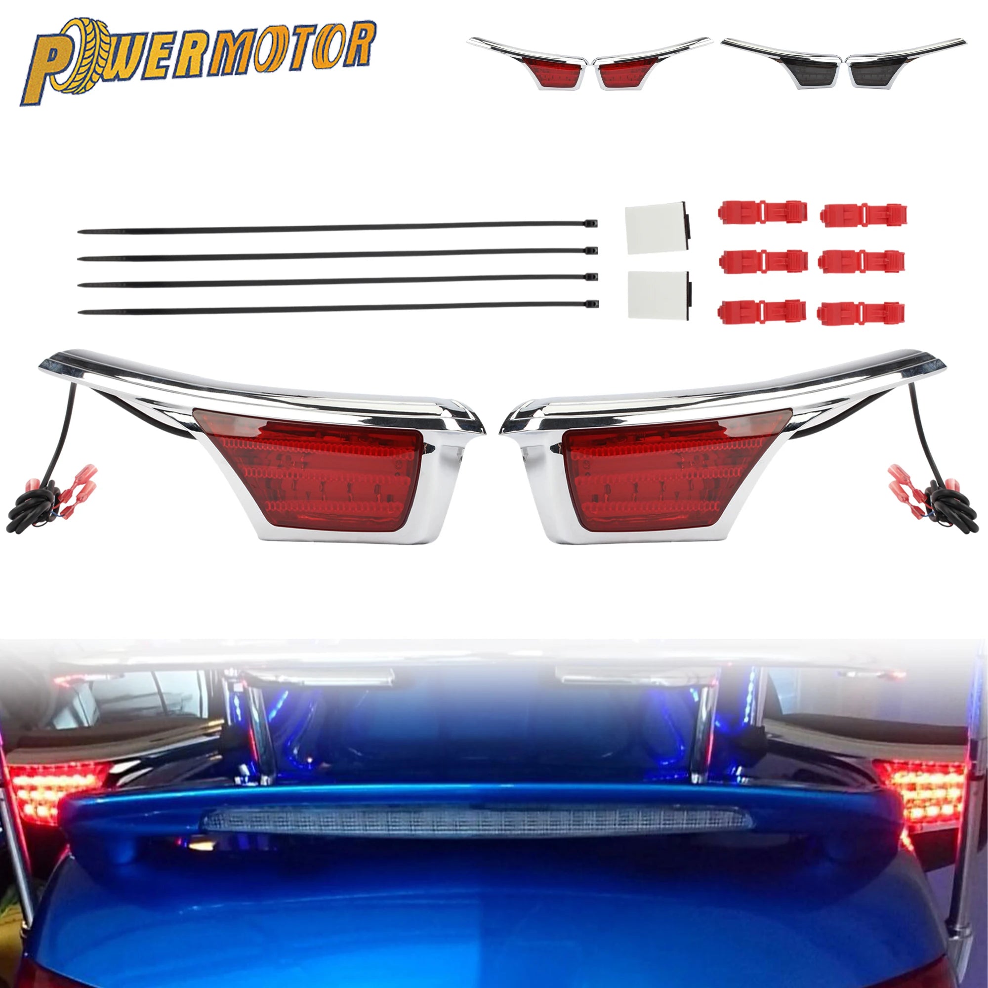 LED Turn Signal Bulbs – Rear Turn Signal & Tail Light for Honda Goldwing GL1800