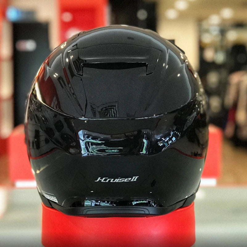 Open Face Helmets – J-Cruise II 3/4 Jet Motorcycle Helmet, Dual Visor, Retro Scooter Style for Men & Women