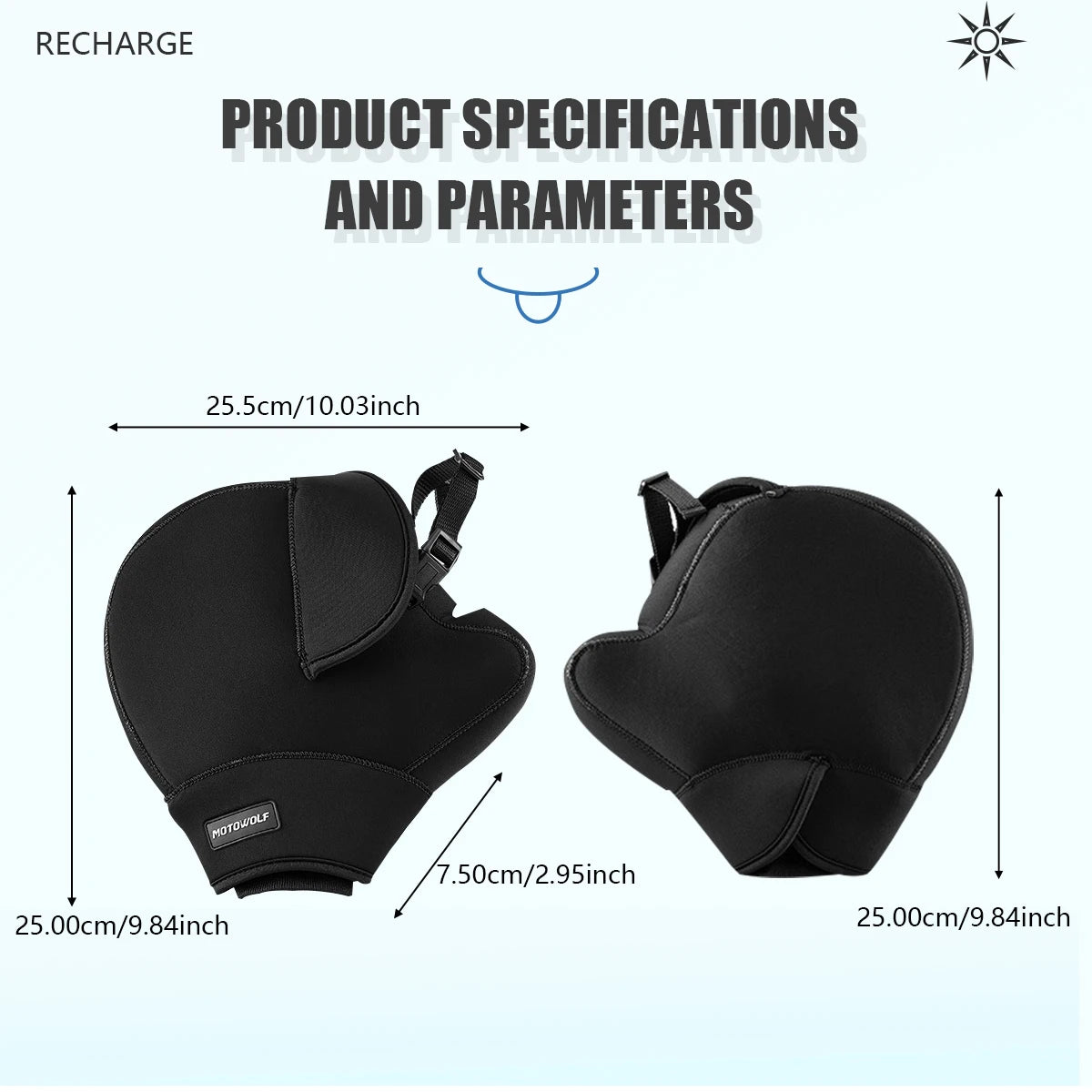 Maroen Handlebar Muffs Winter Waterproof