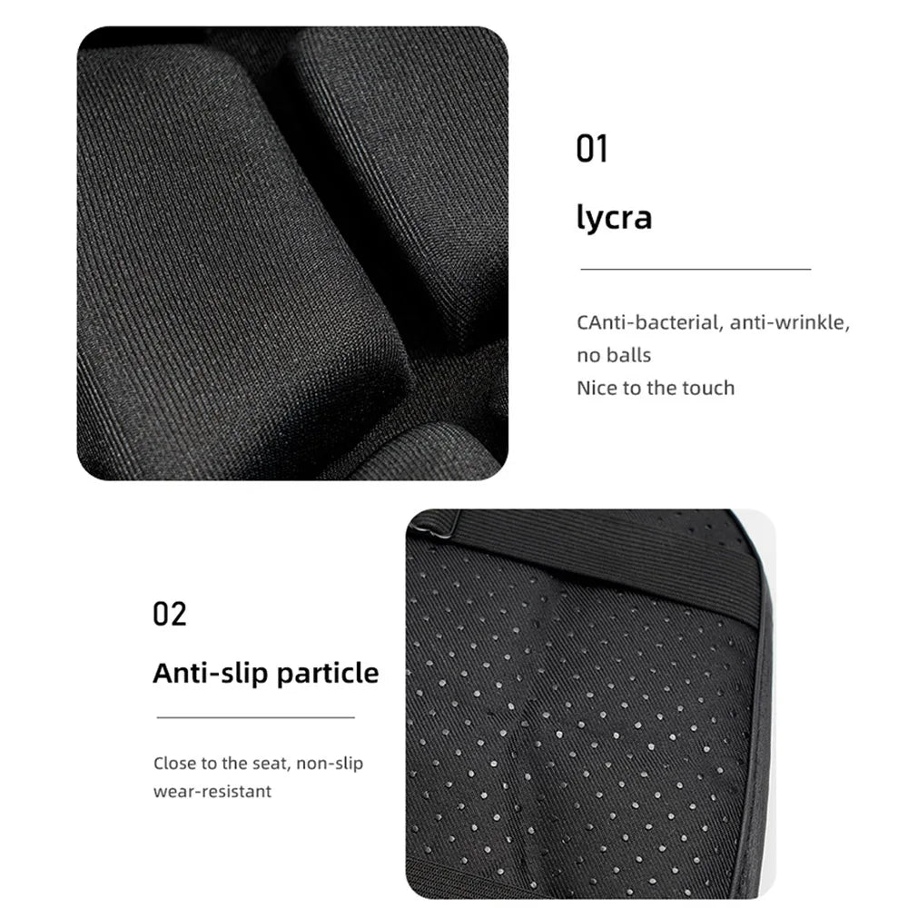 Motorcycle Seat Pad 3D Comfort Gel Cushion Seat Breathable Universal Shock Absorbing Seat Cover for Advanced Mountain