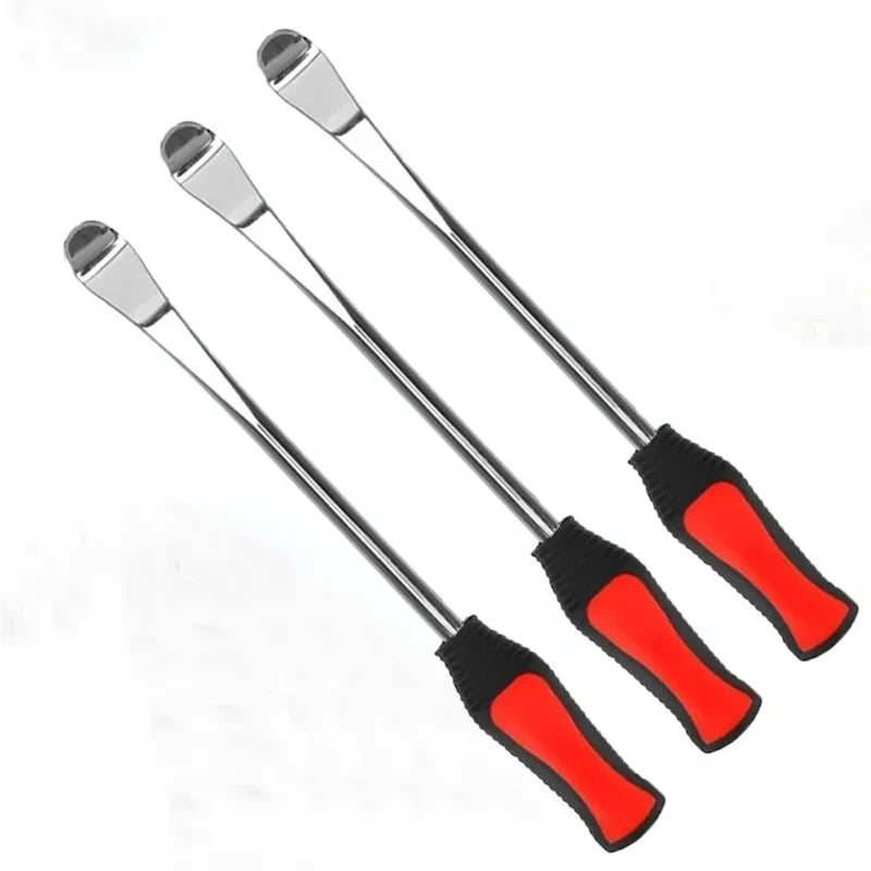 Motorcycle Tire Spoon Lever Kit with Rim Protectors – 30cm Manganese Steel – Car Bike ATV Tire Changing Tools – 5 / 6 / 12pcs – $18–23