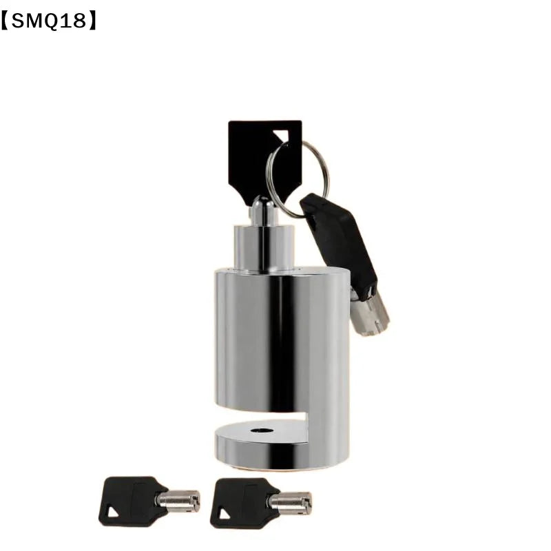 Universal Motorcycle Disc Brake Lock Anti-Theft Motorbike Security Wheel Bicycle Scooter Portable Lock Disk Lock – Alloy Steel – Waterproof – Multi-Layer Lock Core – No Alarm – 0.216kg