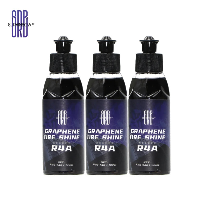 Graphene Acrylic Tire Shine Spray Coating – No Sling Long-Lasting Deep Black UV Protection Dirt Repellent – 100ml / 473ml – $10–42