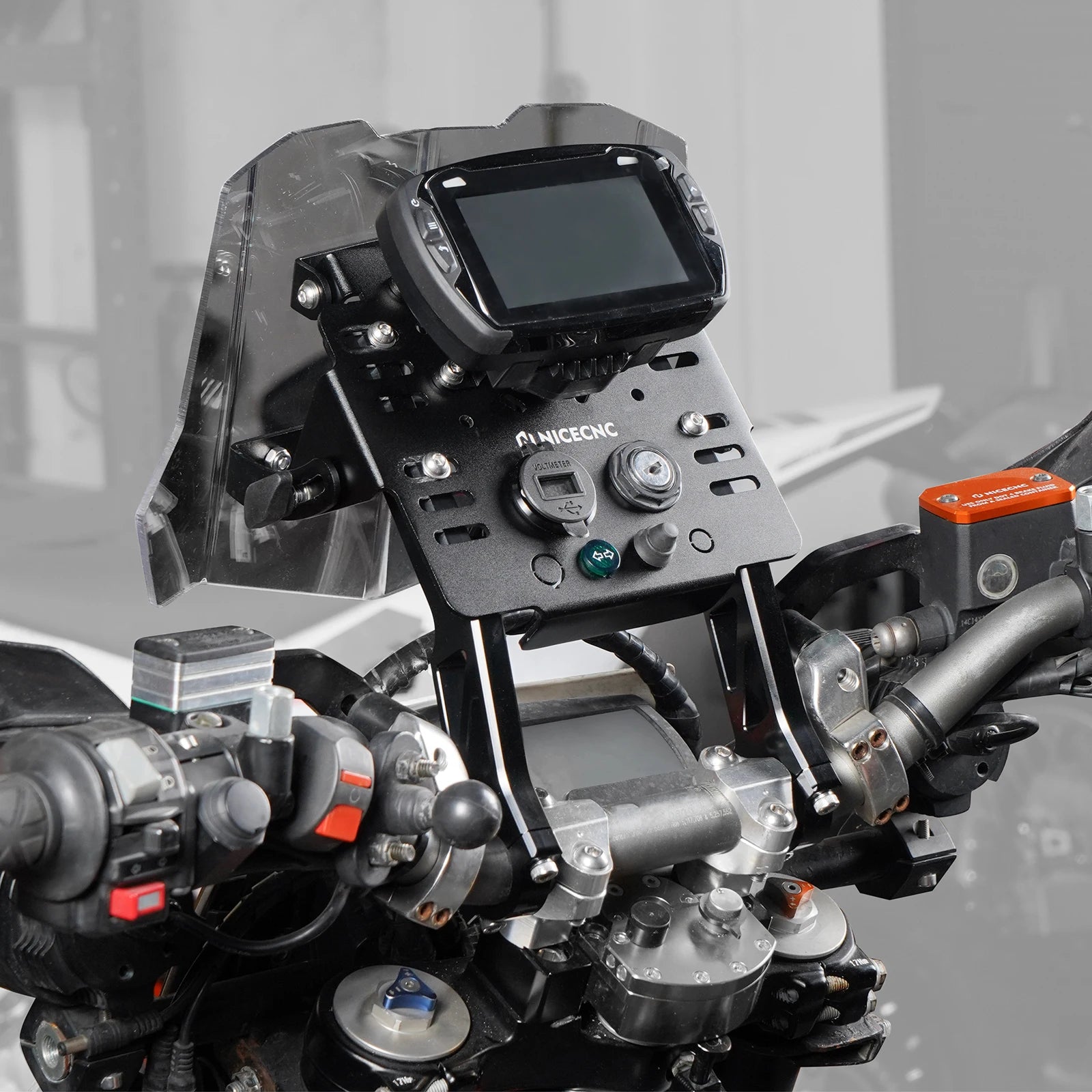 GPS Mount Bracket – Mini Fairing Kit for Honda, Suzuki & Yamaha