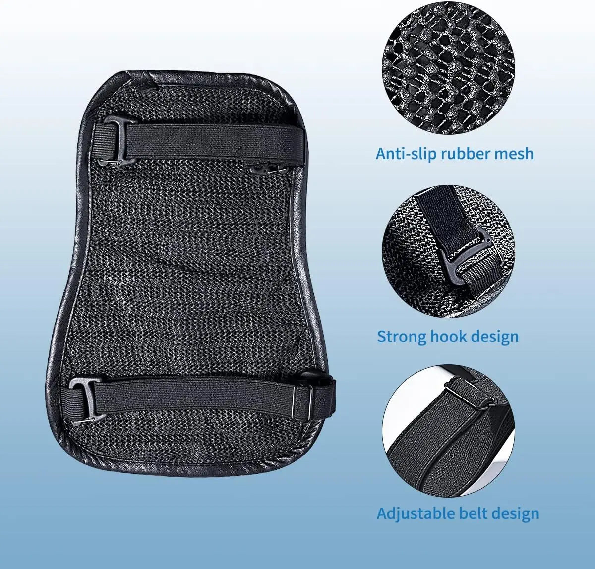 Motorcycle Seat Cushion Shock Absorption Decompression Gel Honeycomb 3D Comfortable Universal Motorcycle Seat Cushion