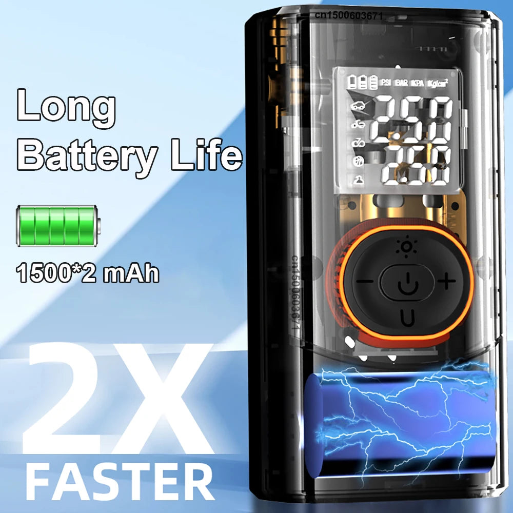 Portable Air Compressor – Mini Digital Tire Inflator
