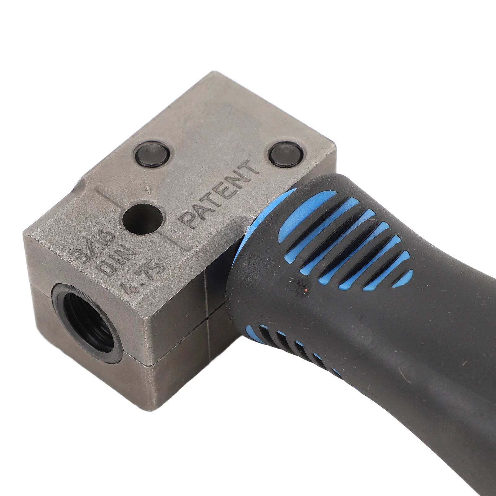 3/16" Double Flaring Tool – Brake Line Tools – Metal Handheld SAE 45° and DIN ISO Bubble Flare Tool for Motorcycle Automotive and Truck Brake Pipe – 482g – $40