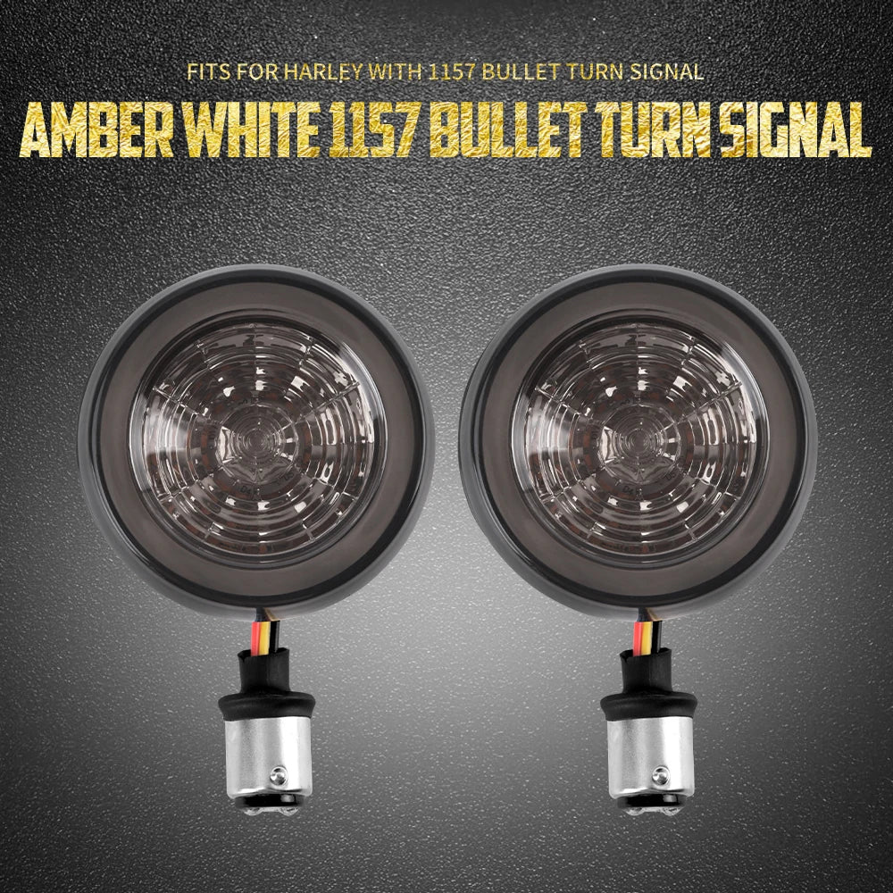 LED Turn Signal Bulbs – 1157 LED Indicator Light for Harley-Davidson