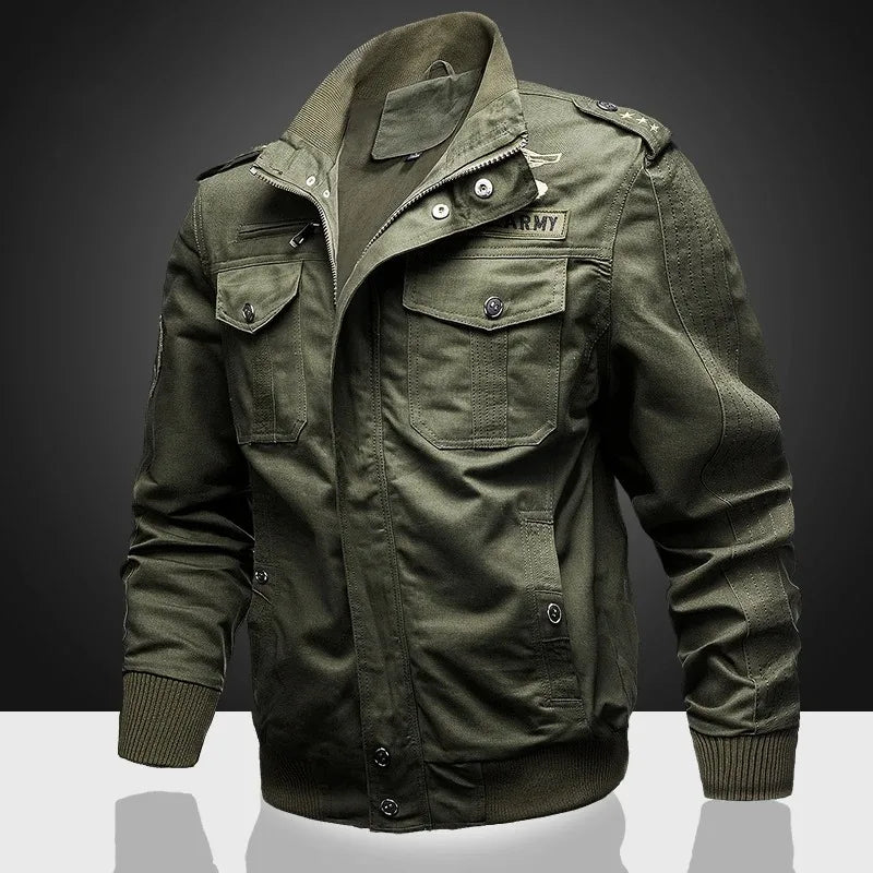 Casual Windproof Jacket for Spring and Autumn