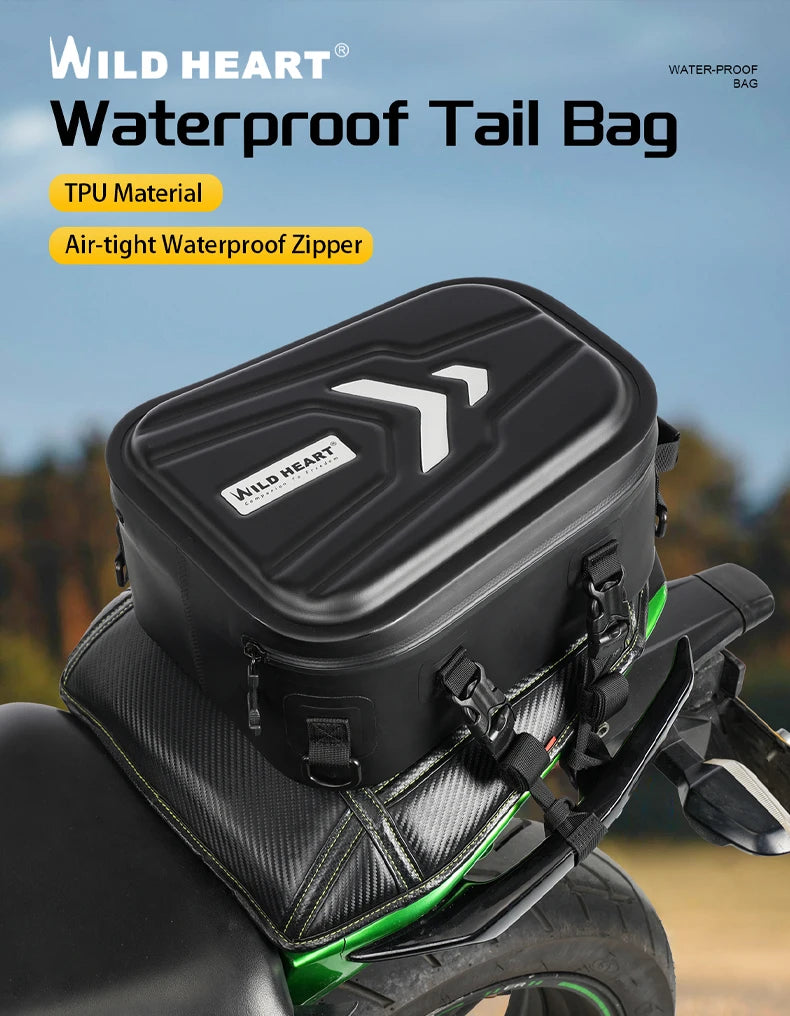 Motorcycle Backpack – Waterproof Multi-Function Rider Storage Bag
