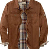 Retro Workwear Style Jacket with Multiple Pockets