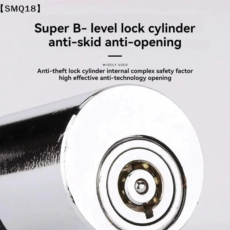 Universal Motorcycle Disc Brake Lock Anti-Theft Motorbike Security Wheel Bicycle Scooter Portable Lock Disk Lock – Alloy Steel – Waterproof – Multi-Layer Lock Core – No Alarm – 0.216kg