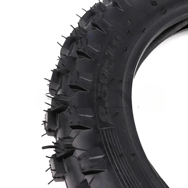 Dirt Bike Tires – 2.50-10 Front & Rear Tire with Inner Tube