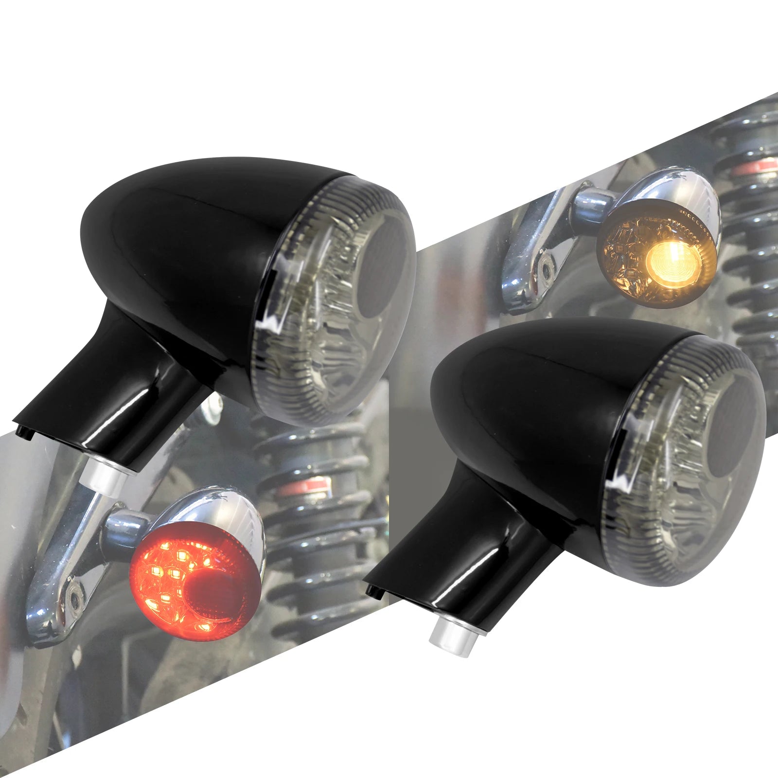 LED Turn Signal Bulbs – Rear LED Indicator Light for Harley Sportster