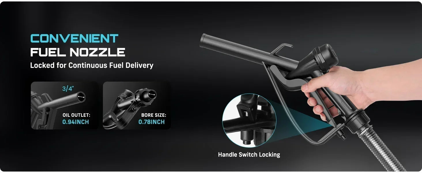 SEESII SL029 12V Diesel Pump 13GPM Kit