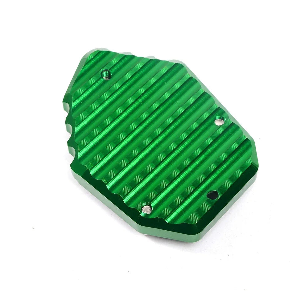 VERSYS650 Side Stand Extension For KAWASAKI VERSYS 650 2011-2024 Motorcycle Accessories Foot Kickstand Enlarge Pad – MOWOK CNC Aluminum 6061 Green Black Grey Combo Valve Caps