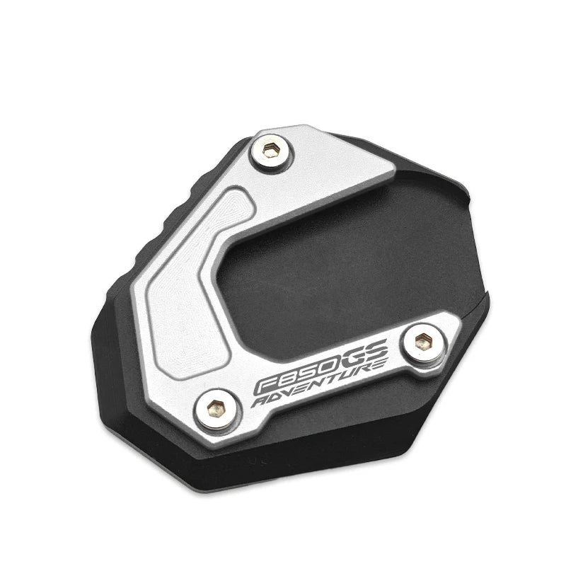 Motorcycle Accessories CNC Kickstand Side Stand Enlarger Extension Pad For BMW F850GS F850GS Adventure F750GS F 850 GS 2018-2023 – Aluminum Blue Grey Black Silver – Not for F900GS
