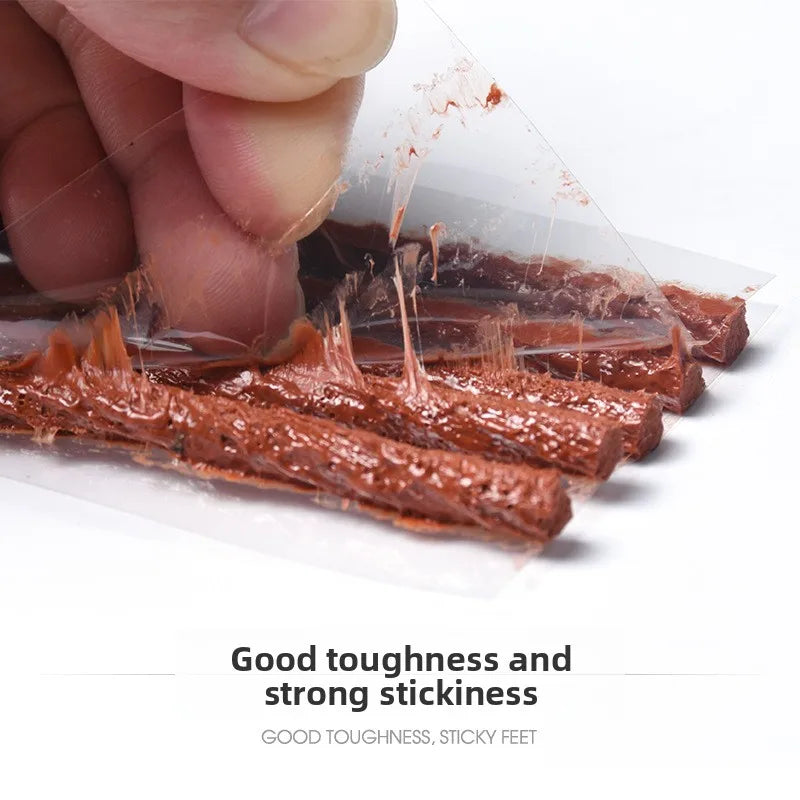 8pcs Emergency Tubeless Tire Repair Kit with Repair Strips – With or Without Storage Box – Car Motorcycle Bicycle – $15