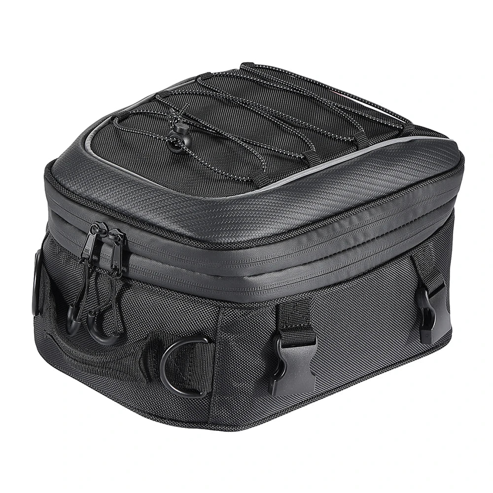 Motorcycle Backpack – KEMIMOTO Waterproof 7L–12L Expandable Riding Bag
