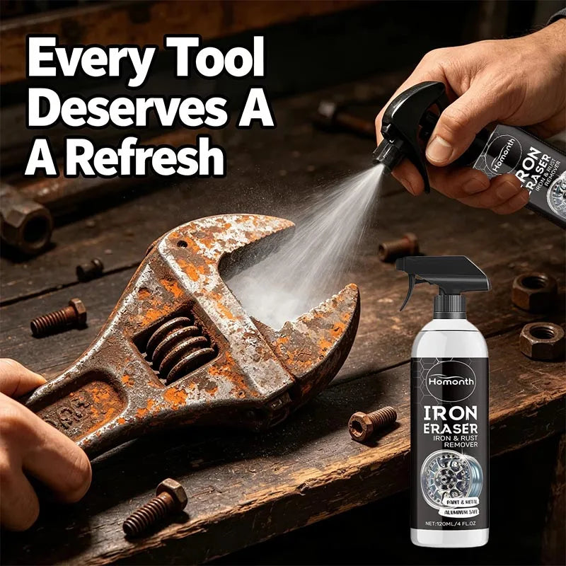 Car Wheel Rust Remover Spray 120ml – Fast-Acting Cleaner for Alloy Rims & Tire Stains – pH-Balanced – 1pc / 3pc / 5pc / 10pc