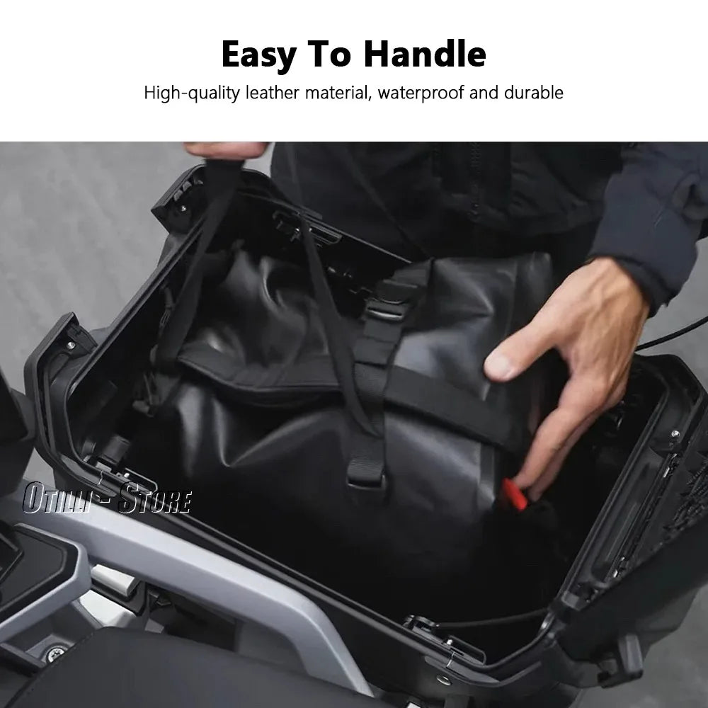Otilli BMW R1300GS Adventure R1300 GSA R1300GS ADV Motorcycle Case Inner Bag Liner Luggage Box Waterproof Storage Organizer Bags PVC 37L Foldable – Side Bag X1 / X2 / Top Bag