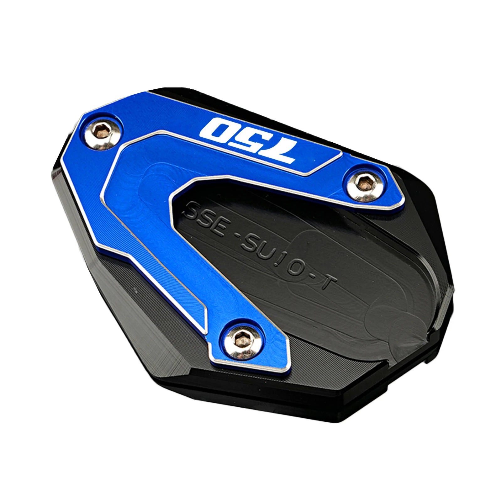 For VStrom 800DE 1000 1050 DE GSXS 750 1000 GT 1050 XT GSR750 GSX8S GSX8R CNC Motorcycle Kickstand Foot Side Stand Extension Pad – ZYAKO CNC Aluminum Anodized Blue Black Red Grey Gold