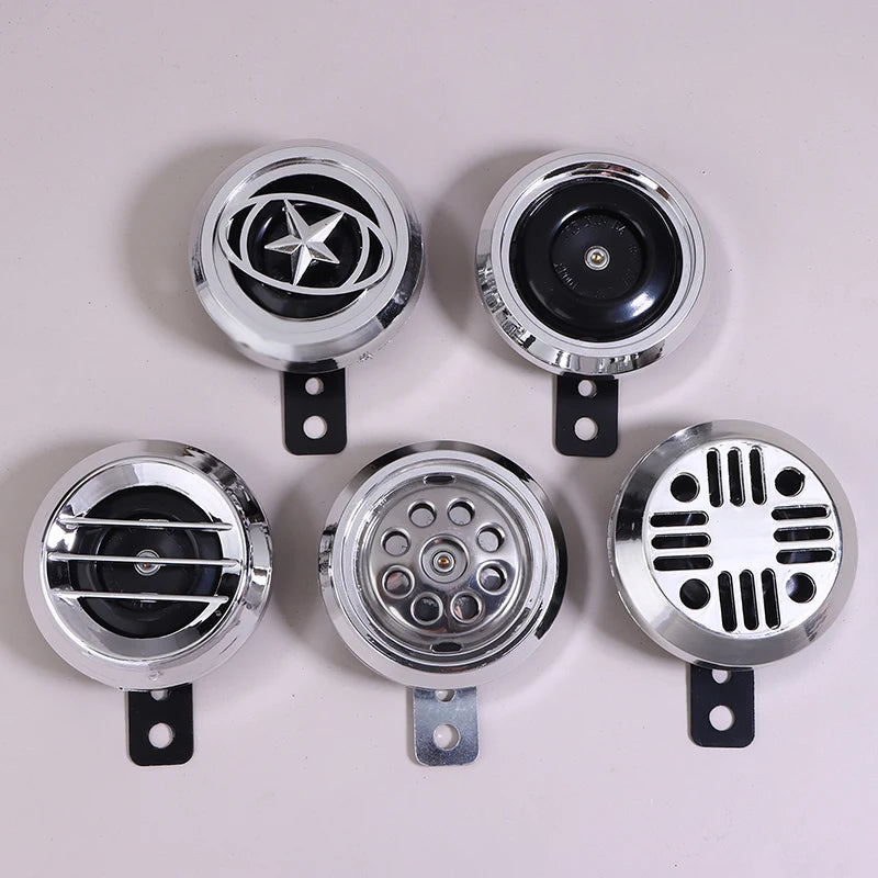Motorcycle Horn – 12V/48V/60V 100dB Waterproof Electric Horn